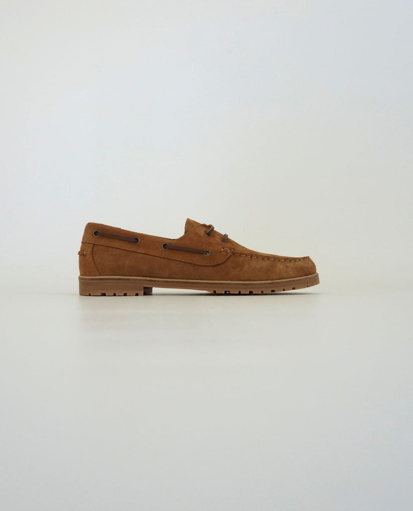 Tan Winter Boat Shoes