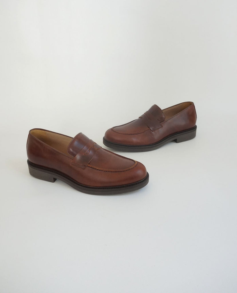 Mocasín Cuero Marron