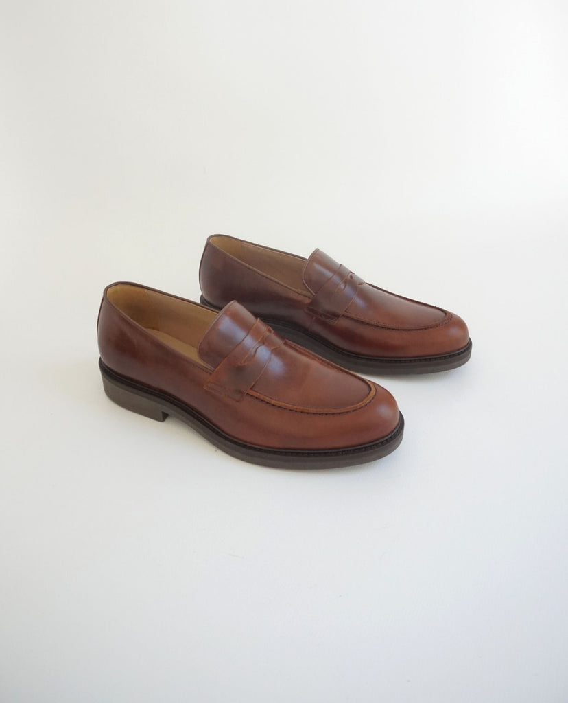 Mocasín Cuero Marron