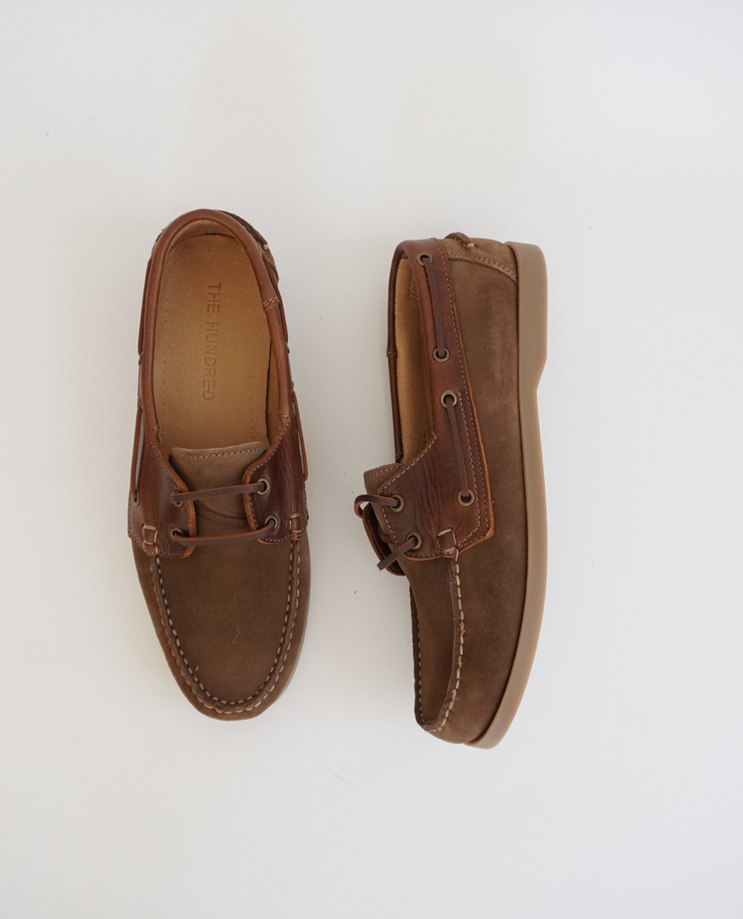 Mud Suede Boat Shoes